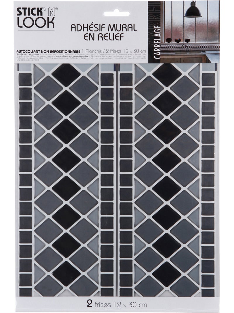 Sticker CARO Gris - Kiabi