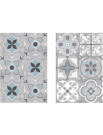Sticker carrelage effet ciment illu