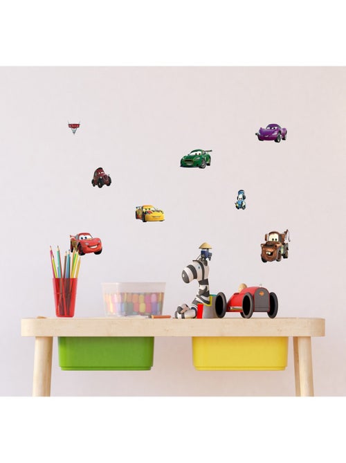 Sticker Cars - 1 planche 30 x 30 cm - Kiabi