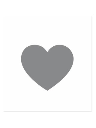 Sticker Coeur pour décoration murale personnalisée