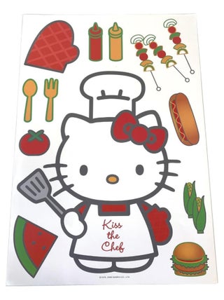 Sticker Deco Géant Hello Kitty Chef