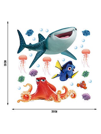 Sticker Disney Dory - 1 planche 30 x 30 cm