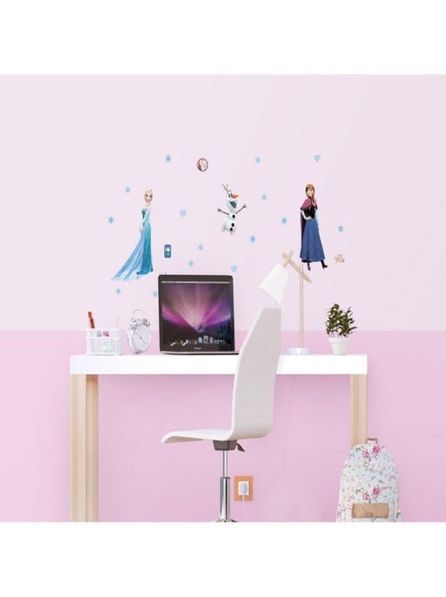 Sticker Disney La Reine des Neiges - 1 planche 30 x 30 cm - Kiabi