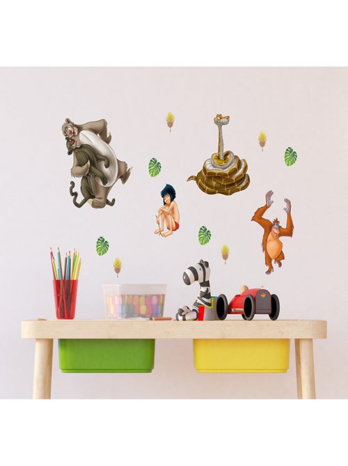 Sticker Disney Le livre de la jungle - 1 planche 30 x 30 cm - Kiabi