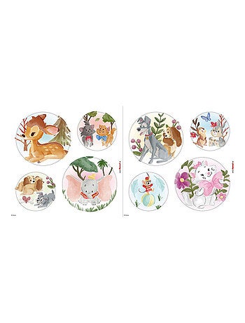 Sticker fenêtre Forêt Enchantée Disney - 30x30 cm