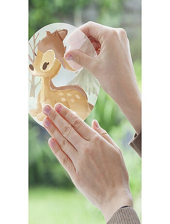 Sticker fenêtre Forêt Enchantée Disney - 30x30 cm