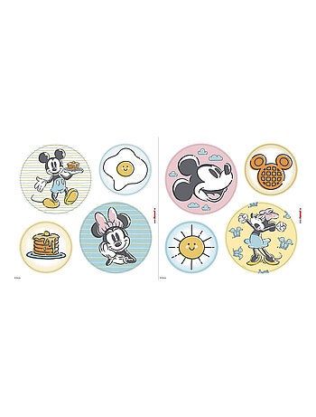 Sticker fenêtre Mickey Rise and Shine Bubbles - 30x30 cm