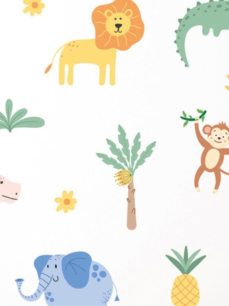 Sticker Forêt 26 Stickers Blanc Multicolore - Kiabi