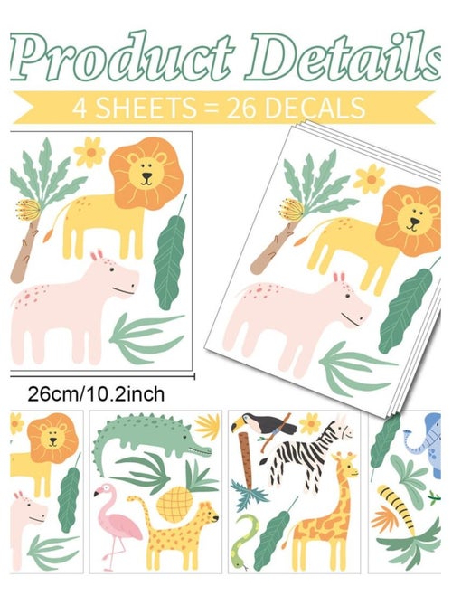 Sticker Forêt 26 Stickers - Kiabi