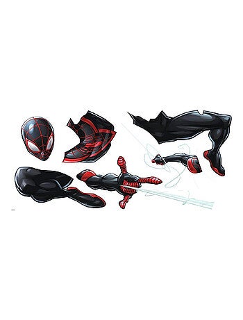 Sticker Géant Disney Spiderman Miles Morales repositionnables 104 CM X 50 CM