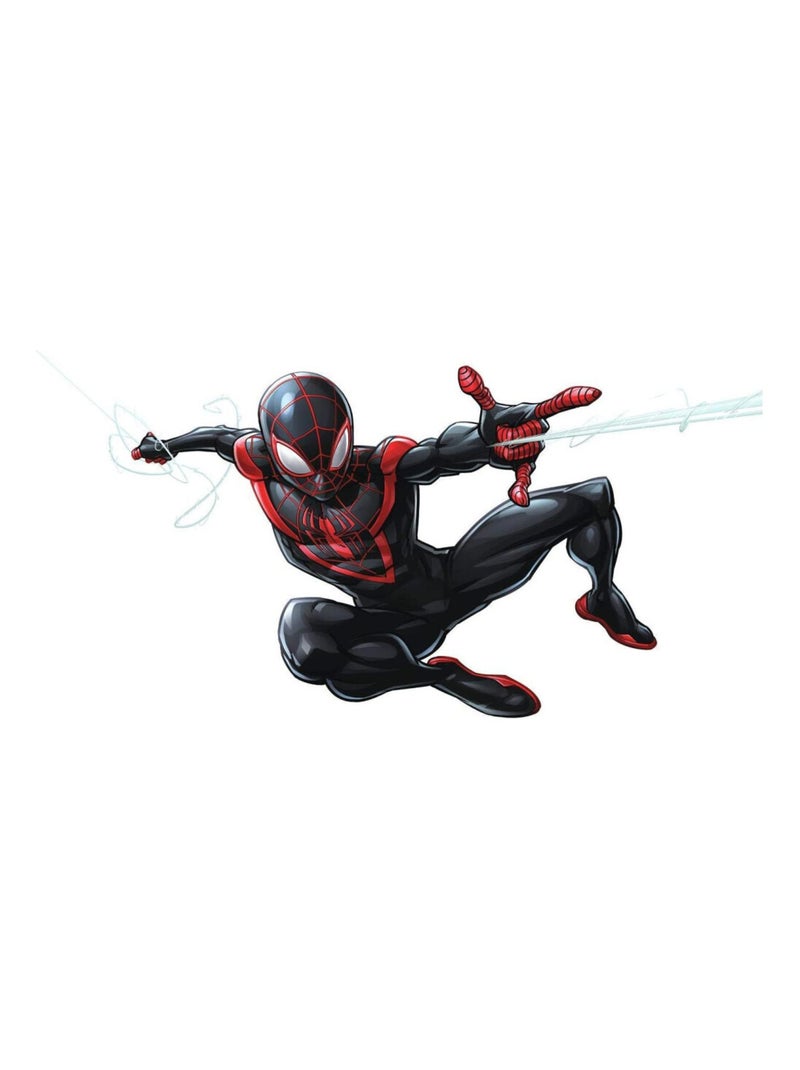Sticker Géant Disney Spiderman Miles Morales repositionnables 104 CM X 50 CM Multicolore - Kiabi