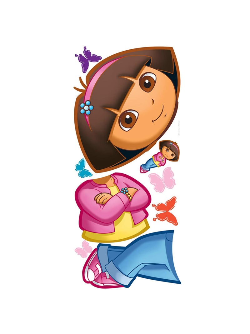 Sticker Géant Dora l'Exploratrice Nickelodeon 49 cm Multicolore - Kiabi