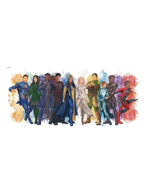 Sticker géant Marvel Eternals repositionnable - 91 x 43 cm - Kiabi