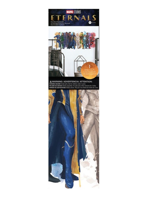 Sticker géant Marvel Eternals repositionnable - 91 x 43 cm - Kiabi