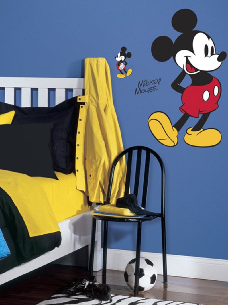 Sticker Géant Mickey Mouse Disney 101 cm Multicolore - Kiabi