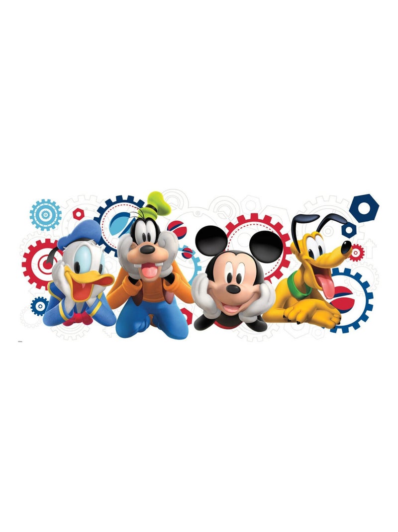 Sticker géant Mickey Mouse et ses amis Disney Multicolore - Kiabi