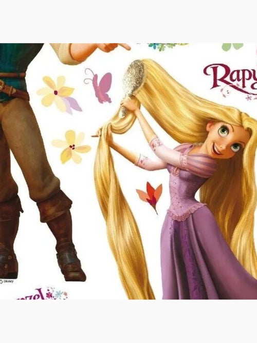 Sticker géant Princesse Raiponce Disney - Kiabi