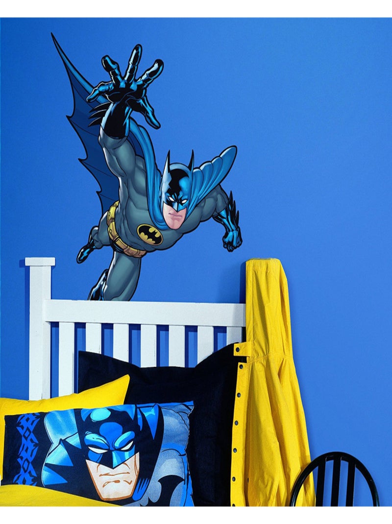Sticker géant repositionnable Batman le gardien de Gotham DC Comics 68,6CM X 101,6CM Multicolore - Kiabi