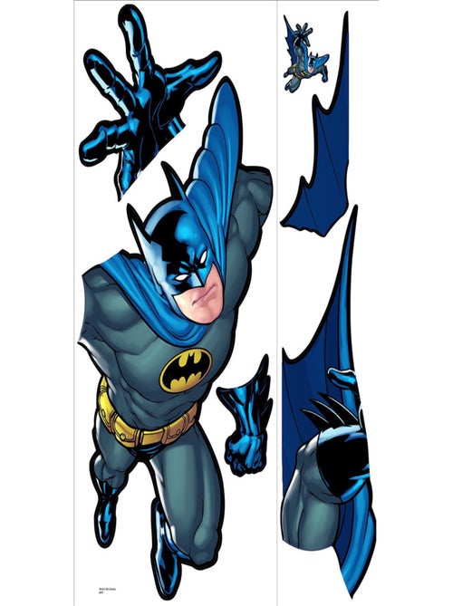 Sticker géant repositionnable Batman le gardien de Gotham DC Comics 68,6CM X 101,6CM - Kiabi