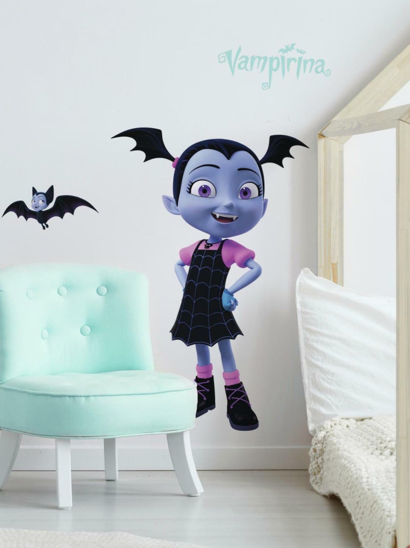 Sticker géant repositionnable Disney Vampirina DISNEY - 43x92 cm Multicolore - Kiabi