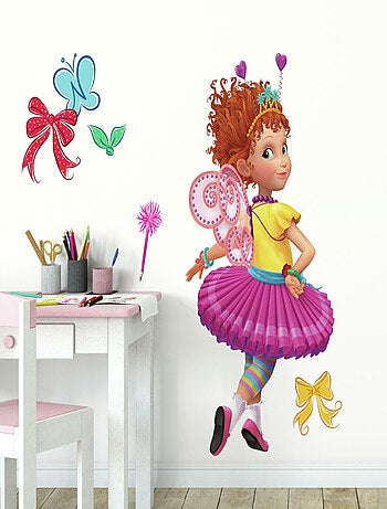 Sticker géant repositionnable Fancy Nancy personnage DISNEY - 43x92 cm