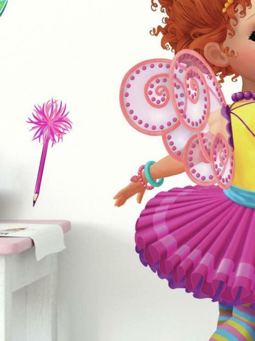 Sticker géant repositionnable Fancy Nancy personnage DISNEY - 43x92 cm - Kiabi