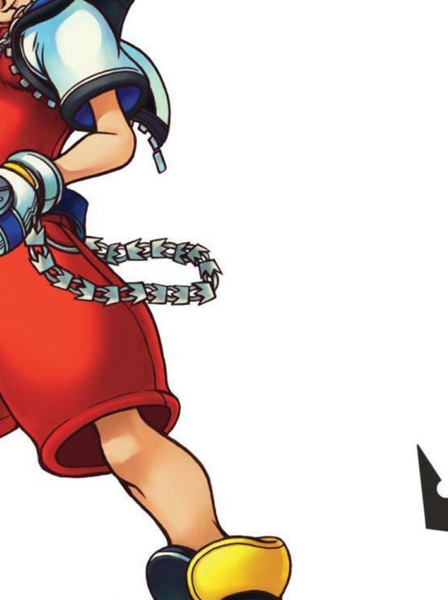 Sticker géant repositionnable Kingdom Hearts Sora DISNEY - 43x92cm - Kiabi