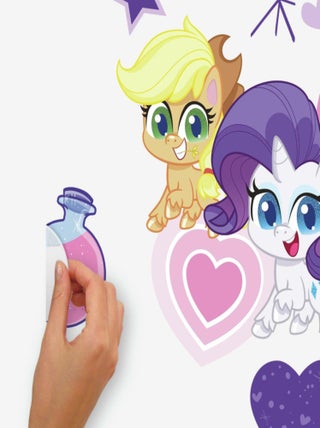 Sticker géant repositionnable My Little Pony Let's get magical - 43x92 cm