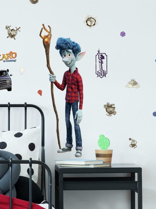 Sticker géant repositionnable Onward Lan En Avant PIXAR - 43x92 cm - Kiabi