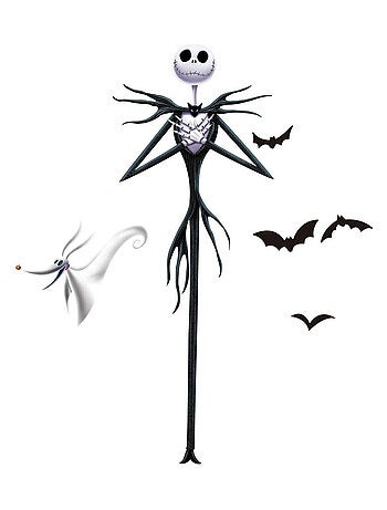 Sticker géant repositionnable The Nightmare before Christmas (L'étrange Noël de Mr Jack) DISNEY - 43