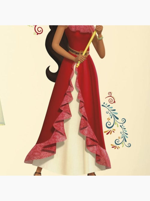 Sticker géant Sceptre Elena d'Avalor Disney 46X100 cm - Kiabi