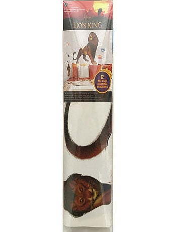 Sticker Geant Simba Film Le Roi Lion Disney 64 X 66 Cm