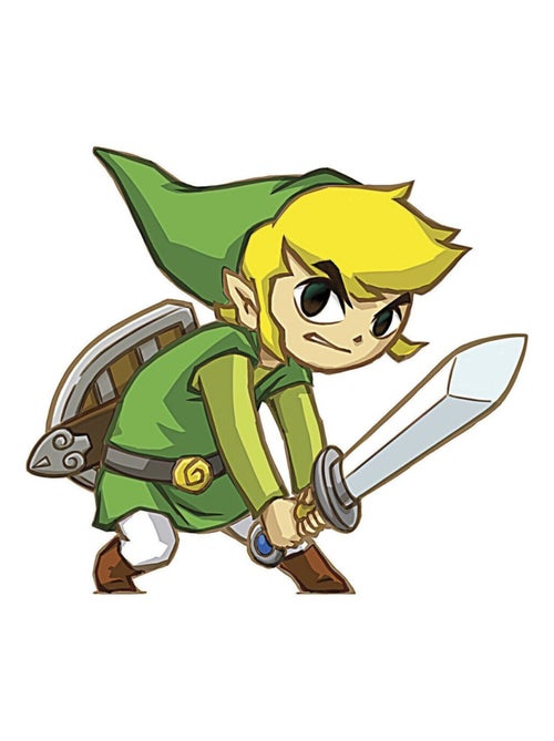 Sticker géant Zelda Spirit Tracks 67x75 cm - Kiabi