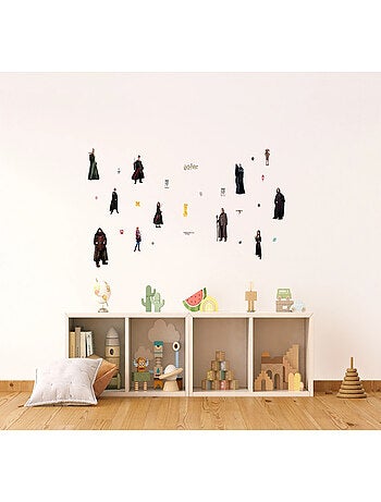 Sticker Harry Potter - tous les personnages d'Harry Potter - 1 planche 42,5 x 65 cm