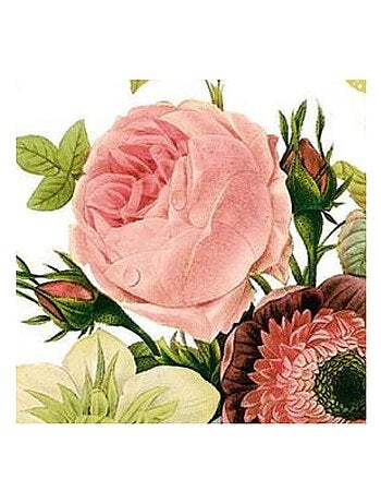 Sticker mural - Bouquet et Papillons dorés - 65 x 85 cm