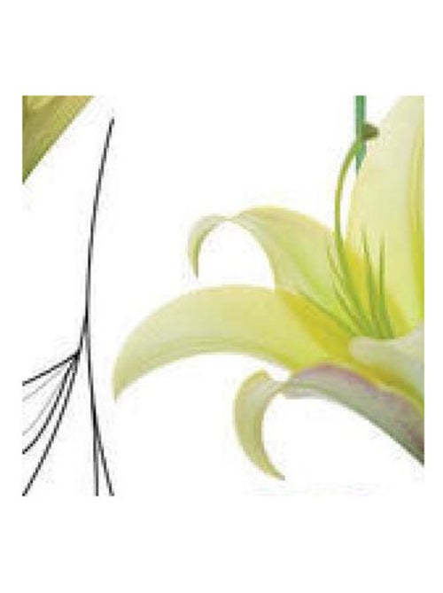 Sticker mural - Fleur de Lys - 65 x 85 cm - Kiabi