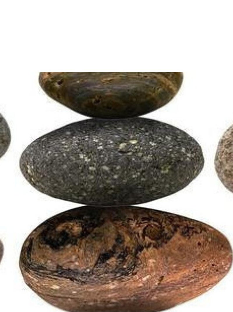 Sticker mural - Galets - 65 x 85 cm Multicolore - Kiabi