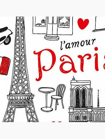 Sticker mural - Paris - 65 x 85 cm