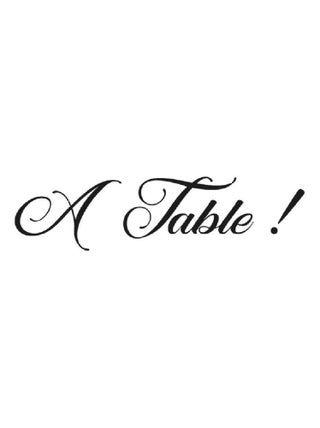 Sticker Mural a table