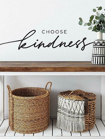 Sticker Mural Citation -Choose Kindness- Optez pour la gentillesse