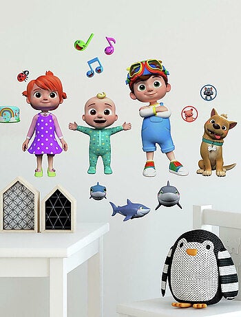 Sticker mural Cocomelon Personnages Principaux