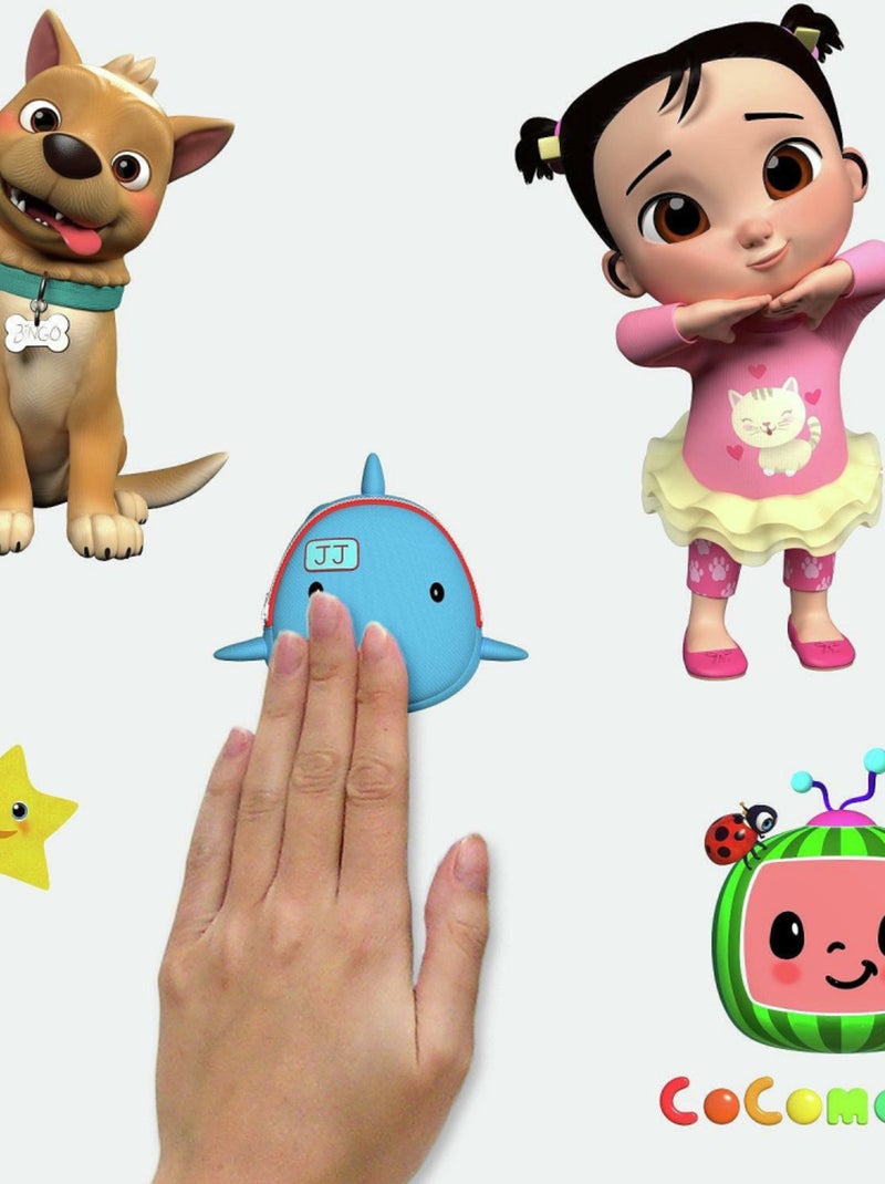 Sticker mural Cocomelon Personnages Principaux Multicolore - Kiabi