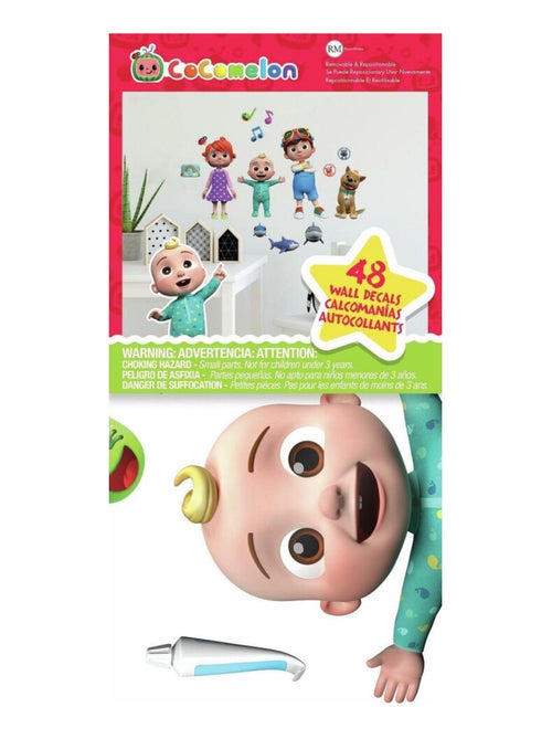 Sticker mural Cocomelon Personnages Principaux - Kiabi