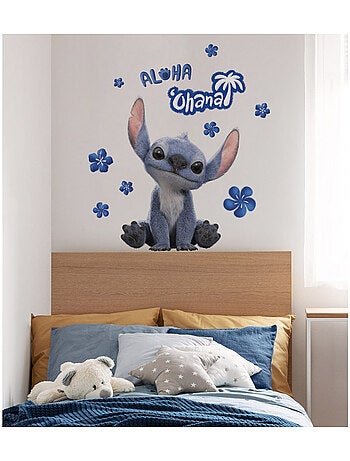 Sticker mural Disney Lilo et Stitch – Aloha Ohana - 70x50 cm