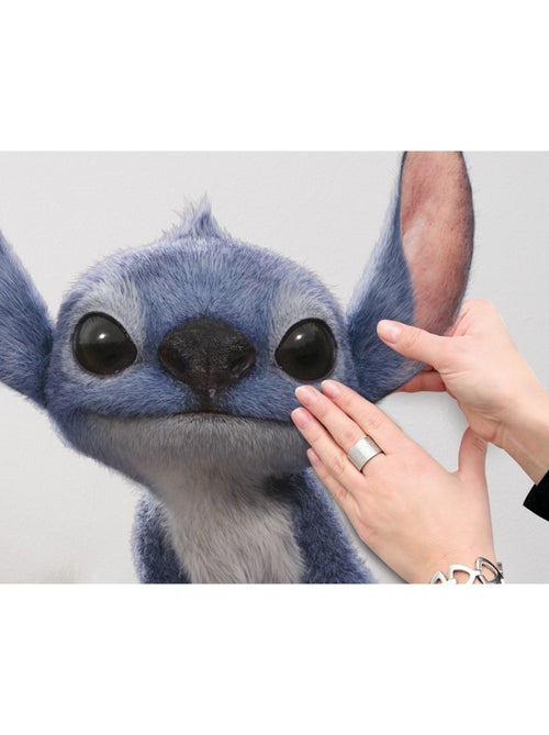 Sticker mural Disney Lilo et Stitch – Aloha Ohana - 70x50 cm - Kiabi