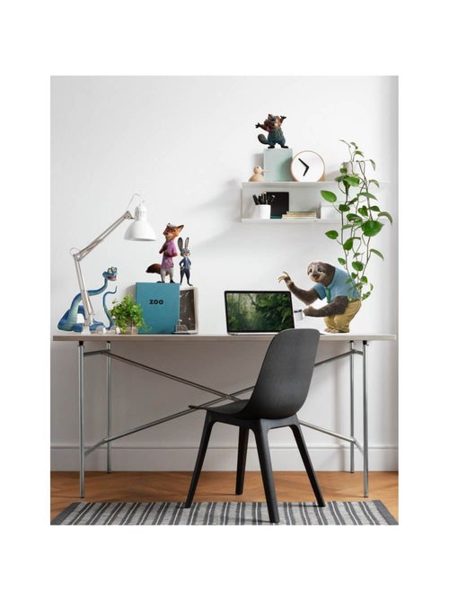 Sticker mural Disney Zootopie 5 personnages - 70x50 cm - Kiabi