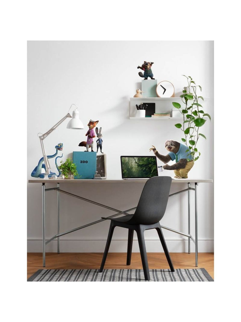 Sticker mural Disney Zootopie 5 personnages - 70x50 cm Multicolore - Kiabi