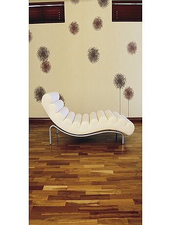 Sticker mural fleur de pissenlit couleur marron - 50x70 cm