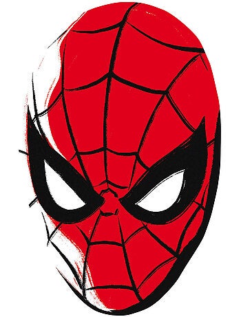 Sticker Mural Géant - la tête de spider - man - 125 x 125 cm