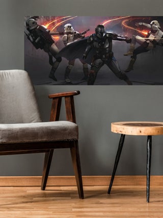 Sticker Mural Géant -Le Graphix Mural- Star Wars Mandalorian